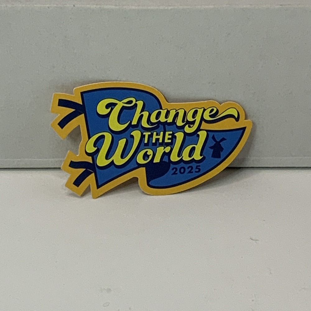 MAY 16 2025 *CHANGE THE WORLD* STICKER DROP-NEW Dutch Bros
